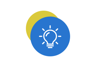 Animated lightbulb icon