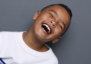 Child laughing